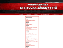 Tablet Screenshot of kuntotorni.fi